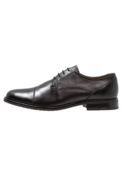 Pier One Winkel 33 Pier One Leather - Veterschoenen - Black