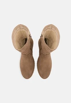 Pier One Leather Winter Boot - Laarzen - Taupe -Pier One Winkel 6764689a7b054af99a293cad010b9f7b