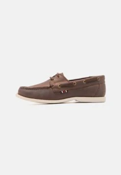 Pier One Leather Unisex - Bootschoenen - Brown