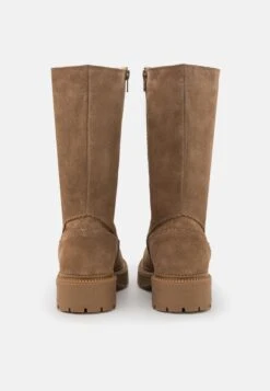 Pier One Leather Winter Boot - Laarzen - Taupe -Pier One Winkel 7d3dcdb1074f4b39864b91fd14841c0d