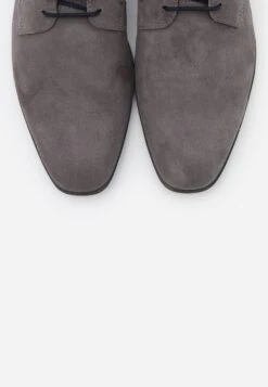 Pier One Leather - Veterschoenen - Grey -Pier One Winkel a0f7474e36804ee19a4dfbc56df88ce5