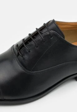 Pier One Leather- Veterschoenen - Black -Pier One Winkel a8505b4d4c6445f0b142145b8ad16084