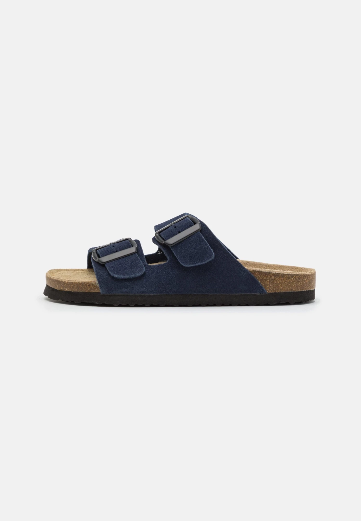 Pier One Leather Unisex - Pantoffels - Dark Blue 1 Pier One Leather Unisex - Pantoffels - Dark Blue