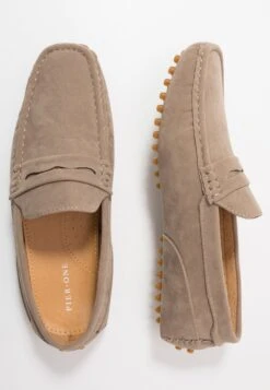 Pier One Unisex - Mocassins - Taupe -Pier One Winkel b9f9204005db4ccdb1b46ca97a20e6cc