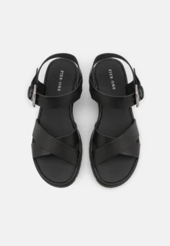 Pier One Leather - Sandalen - Black 9 Pier One Leather - Sandalen - Black -Pier One Winkel d342e7cd794d4e4a9a74fdaaf4297a3f