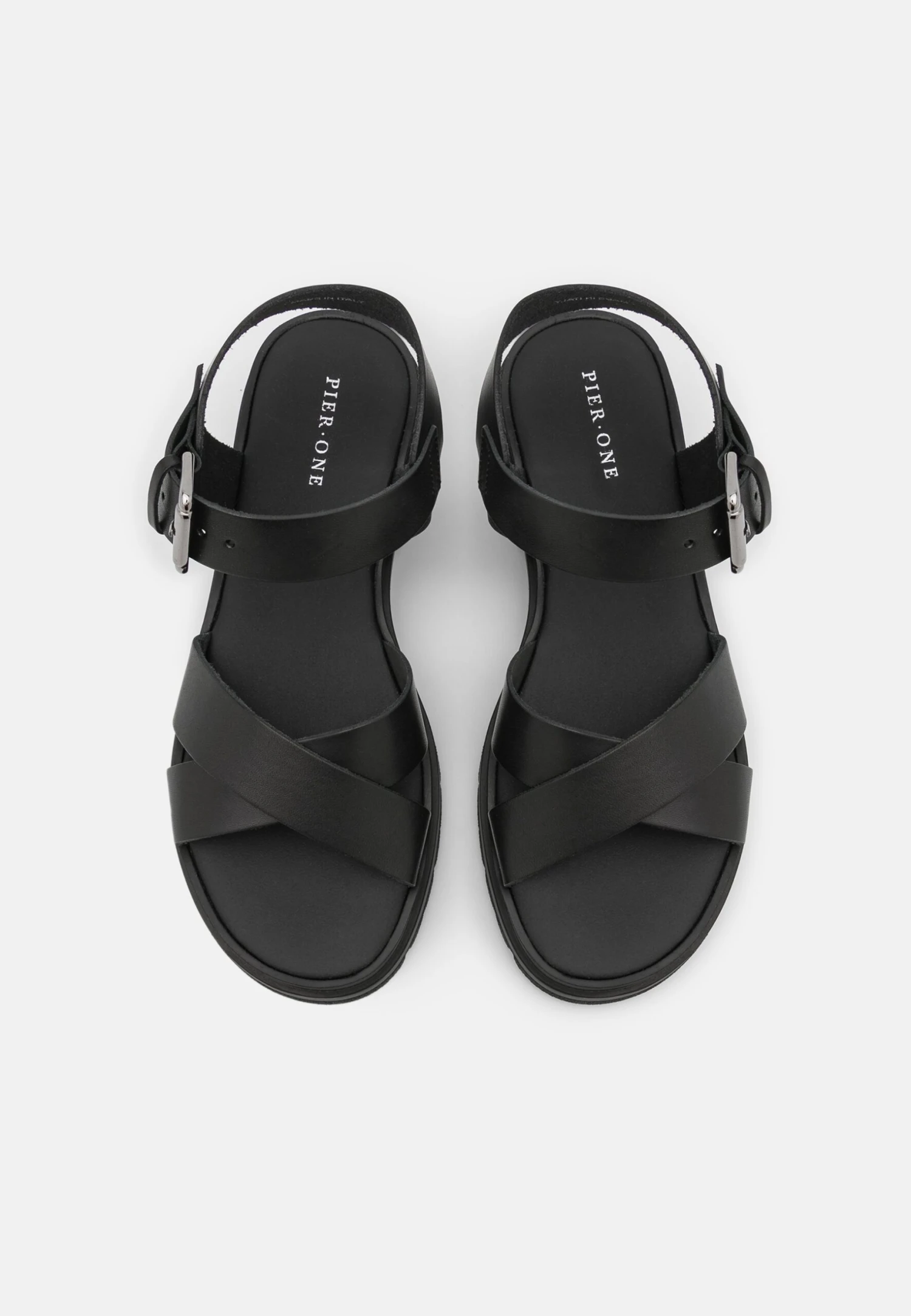 Pier One Leather - Sandalen - Black 5 Pier One Leather - Sandalen - Black - Afbeelding 5